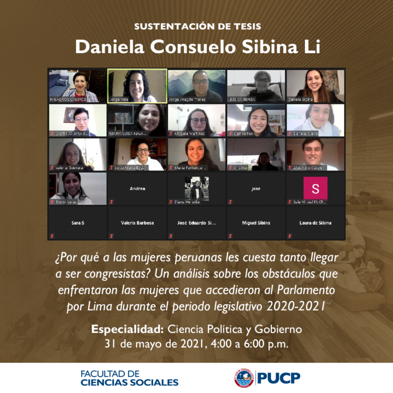 CPG Daniela Consuelo Sibina Li