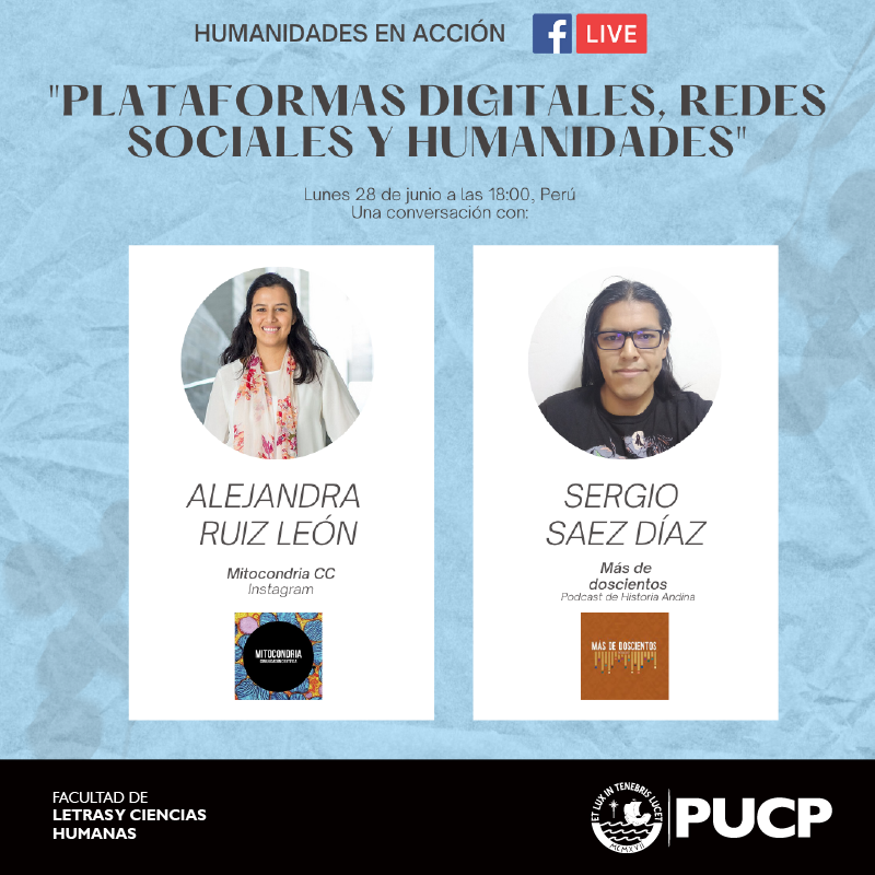 Plataformas digitales, redes sociales y Humanidades