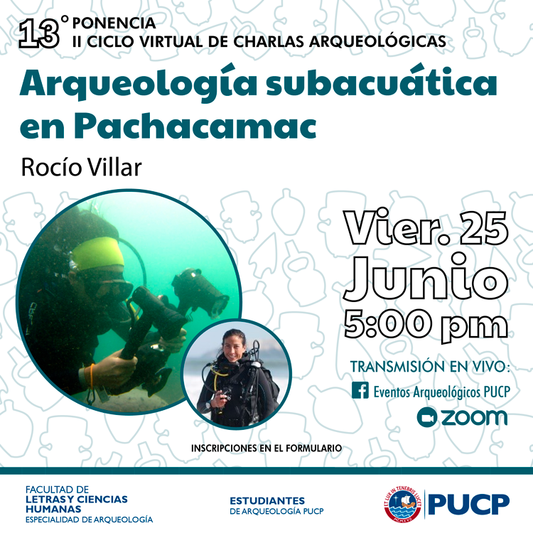 Arqueología subacuática en Pachacamac