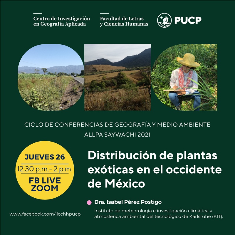 Distribución de plantas exóticas en el occidente de México