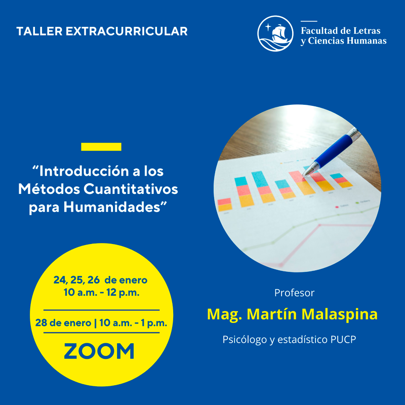 Taller extracurricular | Introducción a los Métodos cuantitativos para Humanidades