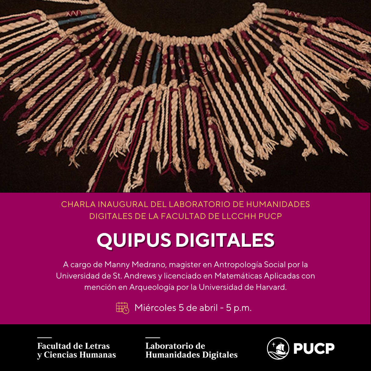 Charla | ¿Hacia el quipu digital?
