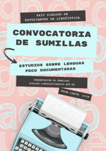 Convocatoria | XXIV Diálogo de Estudiantes de Lingüística PUCP