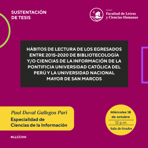 Sustentación de tesis | Paul Duval Gallegos Pari