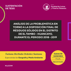 Sustentación de tesis | Tatiana Herlinda Ordoñez Santana
