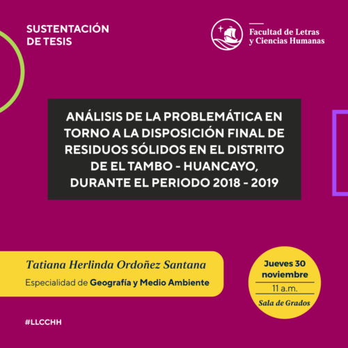 Sustentación de tesis | Tatiana Herlinda Ordoñez Santana