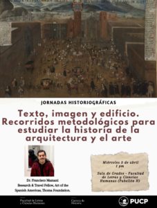 Conferencia | Texto, imagen y edificio. Recorridos metodológicos para estudiar la historia de la arquitectura y el arte