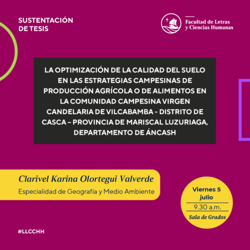 Sustentación de tesis | Clarivel Karina Olortegui Valverde