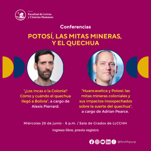 Conferencias | Potosí, las mitas mineras, y el quechua