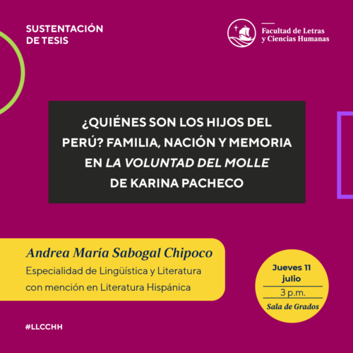 Sustentación de tesis | Andrea María Sabogal Chipoco