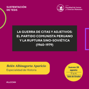 Sustentación de tesis | Belén Albinagorta Aparicio