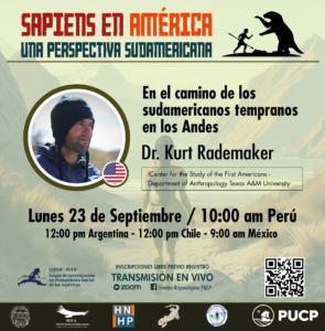 Conferencia | En el camino de los sudamericanos tempranos en los Andes