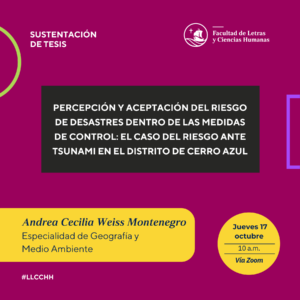 Sustentación de tesis | Andrea Cecilia Weiss Montenegro