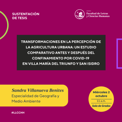 Sustentación de tesis | Sandra Villanueva Benites