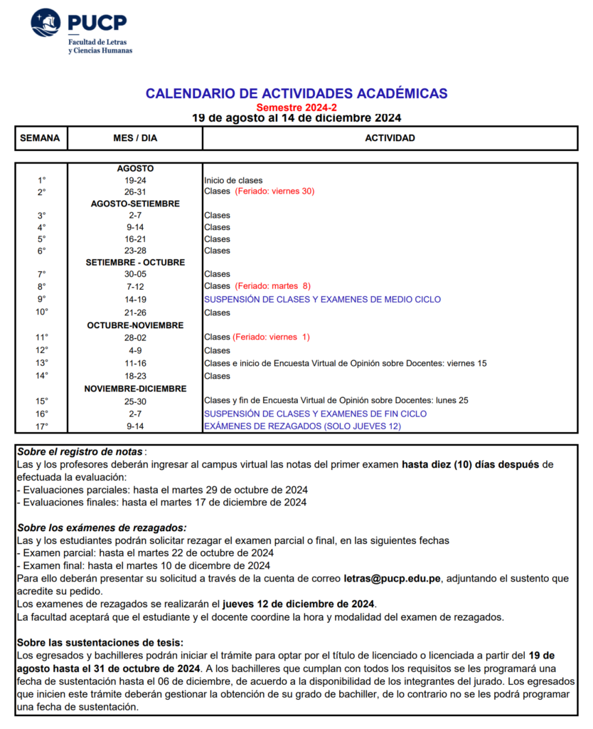 Calendario académico uped 02 2024 5