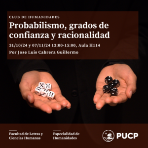 Taller | Probabilismo, grados de confianza y racionalidad