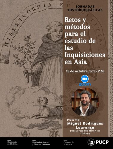 Charla | Retos y métodos para el estudio de las Inquisiciones en Asia