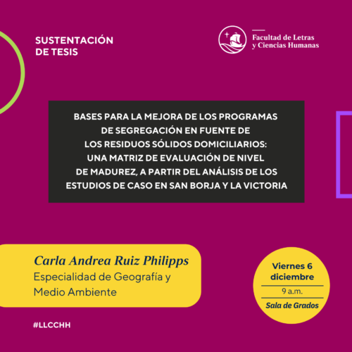 Sustentación de tesis | Carla Andrea Ruiz Philipps