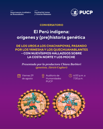 Ponencia magistral | El Perú indígena: orígenes y (pre)historia genética