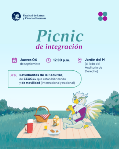 Picnic de integración en la Facultad de Letras y Ciencias Humanas