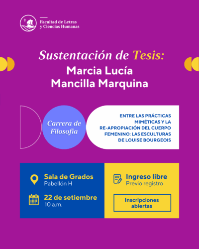 Sustentación de tesis | Marcia Lucia Mancilla Marquina