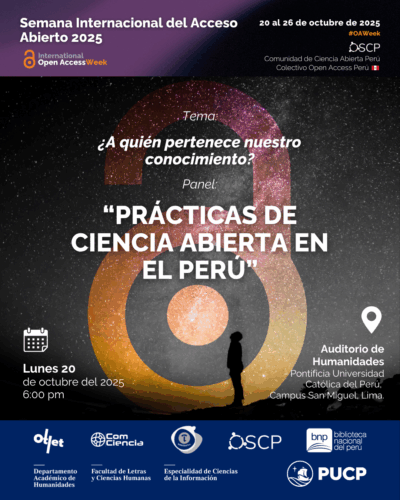 Semana Internacional del Acceso Abierto 2025: “¿A quién pertenece nuestro conocimiento?”