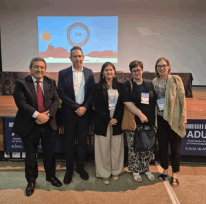 La Dra. Cecilia Mauricio brindó la charla inaugural del Congreso Nacional de Arqueología de Brasil