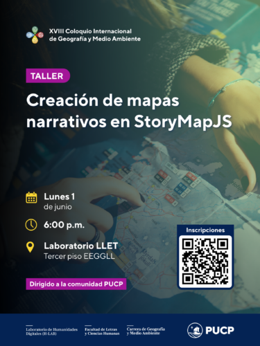 Taller Creación de mapas narrativos en StoryMapJS