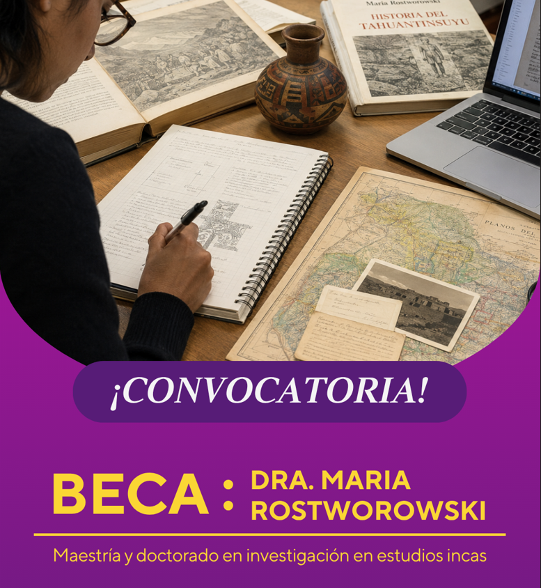Convocatoria 2026 de la Beca «Doctora María Rostworowski de Diez Canseco»