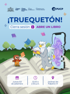 Truequetón PUCP 2026: cierra sesión y abre un libro
