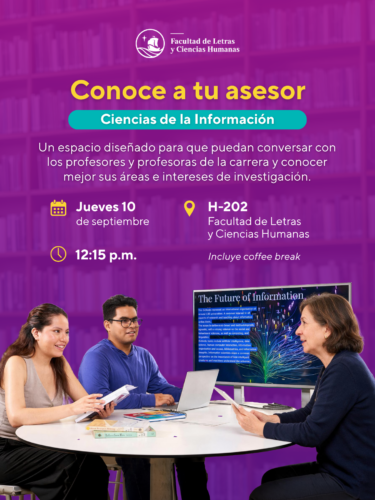 Conoce a tu asesor: orientación para iniciar tu tesis de licenciatura para la carrera de Ciencias de la Información