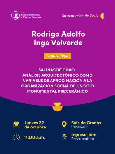 Sustentación de tesis | Rodrigo Adolfo Inga Valverde